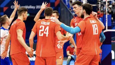 Российские волейболисты второй раз подряд победили на чемпионате Европы