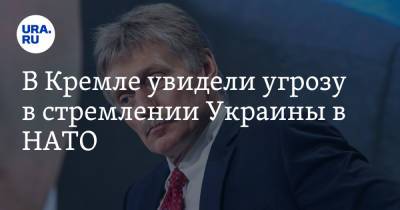 В Кремле увидели угрозу в стремлении Украины в НАТО