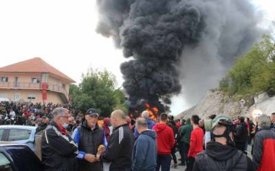 Черногорию захлестнули протесты из-за интронизации митрополита Сербской православной церкви