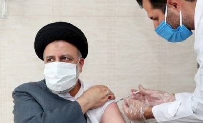 Али Хаменеи - Эбрахим Раиси - Раиси - Раиси получил вторую дозу иранской вакцины от COVID-19 - trend.az - Иран