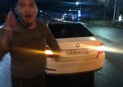 На Московском шоссе произошло ДТП с участием автомобиля «Яндекс. Такси»