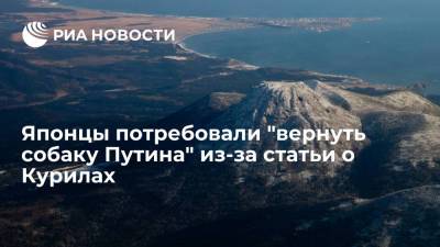 Читатели NHK возмутились празднованием на Курилах и захотели "вернуть собаку Путина"