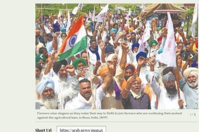 Индийские фермеры взбунтовались против сельскохозяйственных реформ и правящей партии