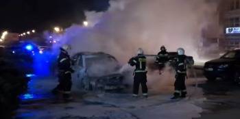 В центре Вологды пару часов назад взорвался Lexus