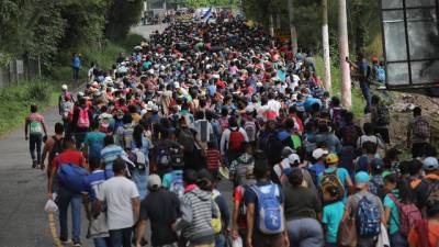 Власти Мексики разогнали колонну мигрантов