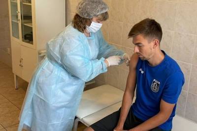 Футбольный клуб Ярославля полностью вакцинировали