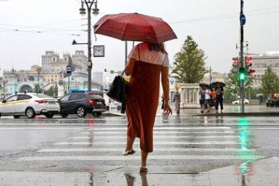 Москвичей предупредили о дожде и повышенном атмосферном давлении