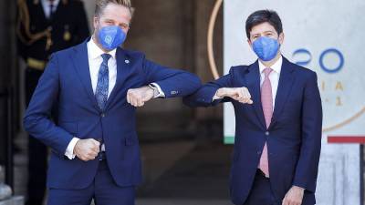 Министры здравоохранения стран G20 обсуждают пандемию