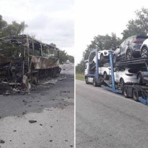 В Житомирской области международный автобус врезался в автовоз: есть жертва. Фото