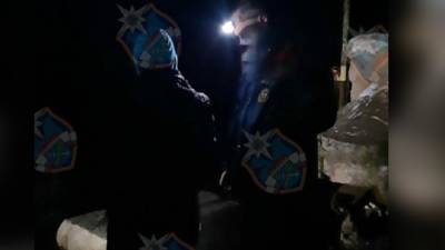 Спасатели вывели заблудившуюся пенсионерку из холодного ночного леса в Тосненском районе