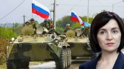 Cанду торопит Россию начать утилизацию военных складов в Приднестровье