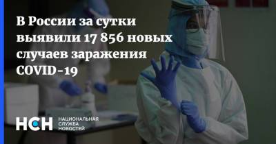В России за сутки выявили 17 856 новых случаев заражения COVID-19