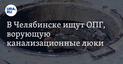 В Челябинске ищут ОПГ, ворующую канализационные люки