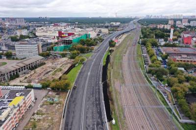 Собянин открыл движение по участку СВХ между Открытым и Ярославским шоссе