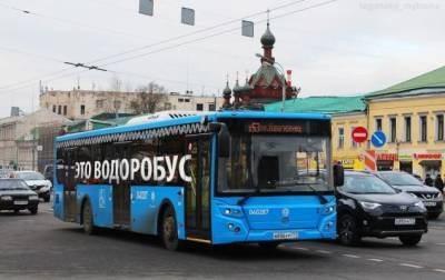 «Камаз» протестирует на московских дорогах водоробус