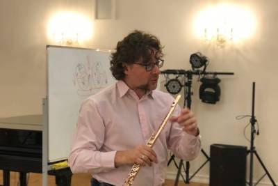Известный флейтист, солист оркестра Большого Театра посетил Псковскую область