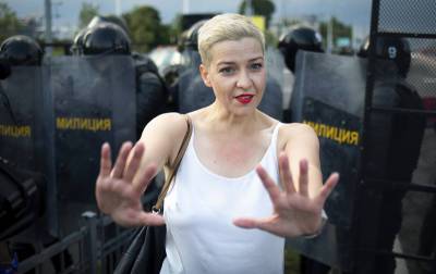 Один из лидеров белорусского протеста Мария Колесникова получила 11 лет тюрьмы