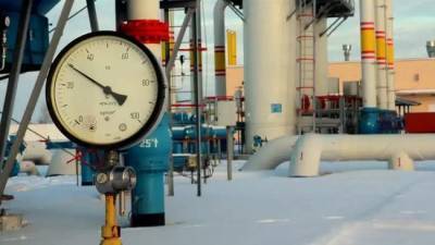Запасы газа к зиме в хранилищах Украины упали на треть от прошлогодних