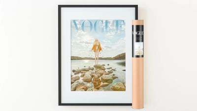 Vogue Россия выпустил коллекционный постер с обложкой сентябрьского номера