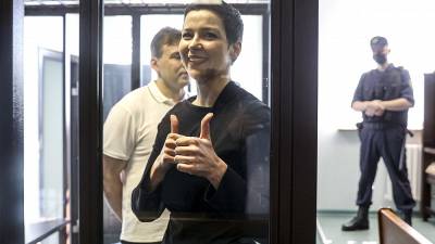Один из лидеров оппозиции Беларуси Мария Колесникова приговорена к 11 годам тюрьмы