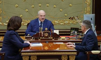 Президент принял с докладом генерального директора ПО «Белоруснефть»