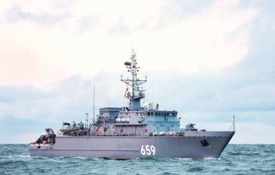 На Черноморский флот прибыл новейший корабль противоминной обороны