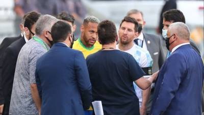 Месси назвал провокацией выход полицейских на поле во время матча Бразилия — Аргентина
