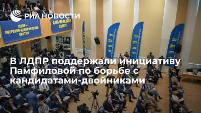 Депутат Нилов поддержал инициативу Памфиловой по борьбе с кандидатами-двойниками
