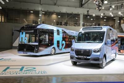 «ГАЗ» показал новые автобусы, работающие как на водороде, так и «от розетки»