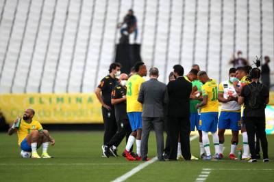 ФИФА определит дальнейшую судьбу матча Бразилия - Аргентина