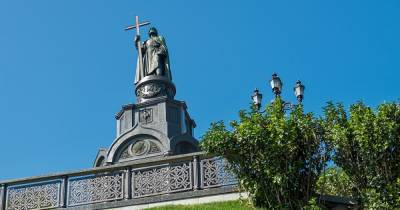 Памятник князю Владимиру в Киеве отреставрируют за 26 млн грн