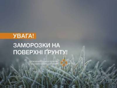 Украинские синоптики назвали области, в которых ожидаются самые сильные заморозки