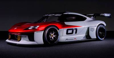 Porsche представила в Мюнхене концептуальный спорткар Mission R
