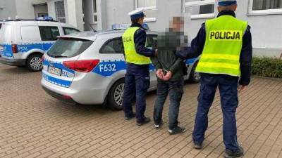Бежал на угнанном фургоне: в Польше арестовали украинца