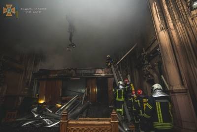 Минкульт: На восстановление сгоревшего костела Святого Николая необходимо более 75 миллионов гривен