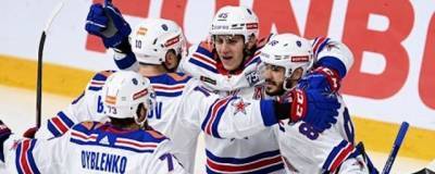 Хоккейный СКА забросил «Адмиралу» 9 шайб в чемпионате КХЛ
