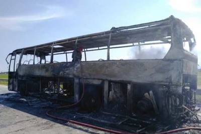 Пасажири Неоплана, який вибухнув на Житомирщині, розповіли, як рятувалися з палаючого автобуса