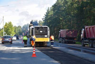В Сосновом Бору начали масштабный ремонт важного участка улично-дорожной сети