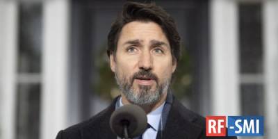 Антипрививочники забросали камнями премьер-министра Канады