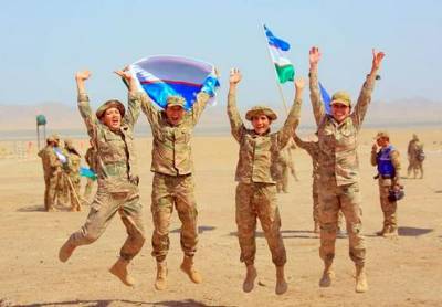 Узбекистан стал вторым на VII Армейских международных играх