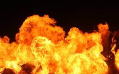 Горящее облако газа наблюдали очевидцы над предприятием «СИБУР-Кстово»