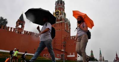Москвичам пообещали облачную и дождливую погоду