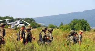 Учения мотострелков прошли в горах Чечни
