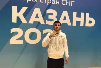 Ставропольский борец победил на первых Играх стран СНГ