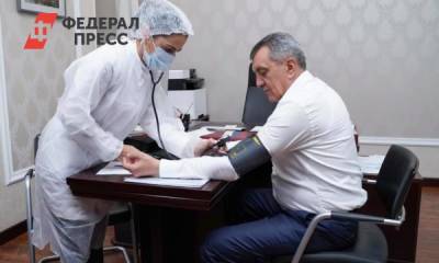Врио главы Северной Осетии Меняйло привился после коронавируса