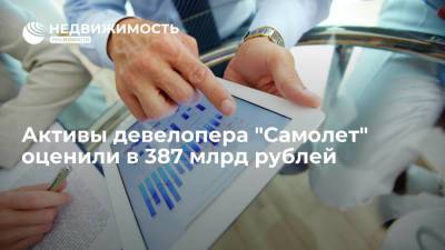 Активы девелопера "Самолет" оценили в 387 млрд рублей