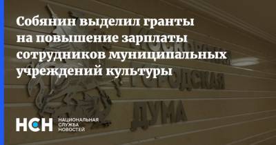 Сергей Собянин - Собянин выделил гранты на повышение зарплаты сотрудников муниципальных учреждений культуры - nsn.fm - Москва