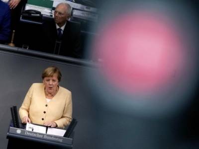 Ангела Меркель выступила с последней речью перед Бундестагом в должности канцлера