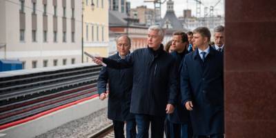 Собянин рассказал о реорганизации движения на площади трех вокзалов