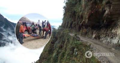 ДТП в Боливии – автобус рухнул в овраг, погиб 21 человек – фото